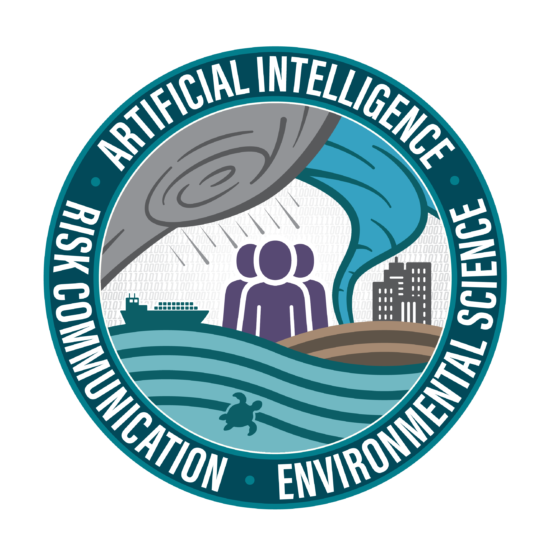 A.I. Institute for Research on Trustworthy AI in Weather, Climate, and Coastal Oceanography AI2ES Logo