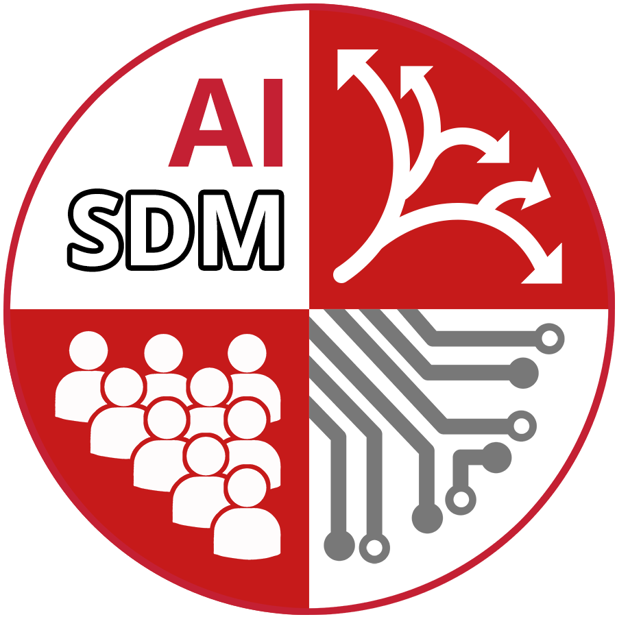AI Institute for Societal Decision Making AI-SDM Logo