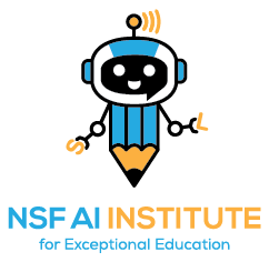 NSF AI Institute for Exceptional Education AI4ExceptionalEd Logo