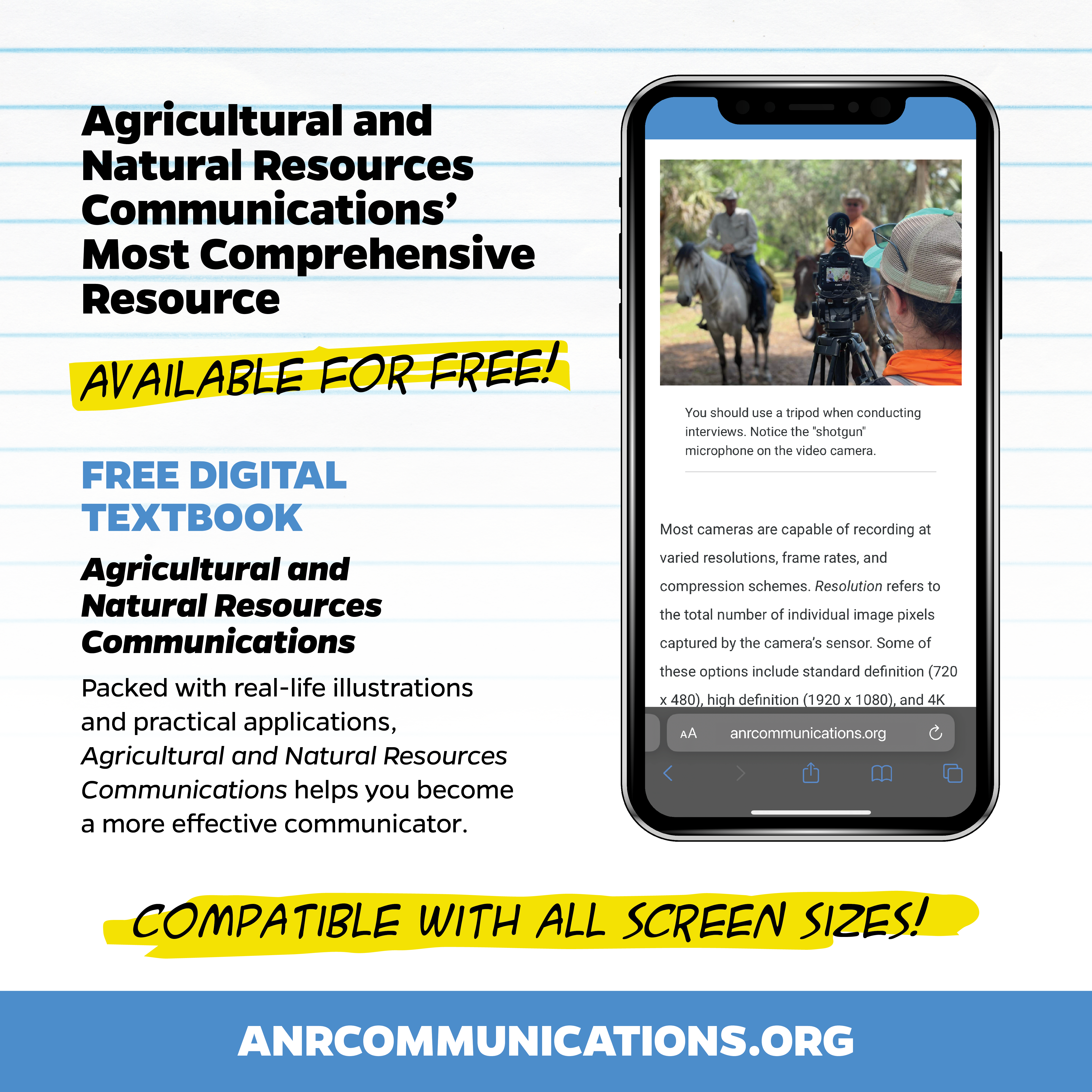 Digital Textbook: Agricultural and Natural Resources Communications