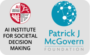 AI-SDM and Patrick J McGovern Foundation logos