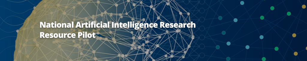 National Artificial Intelligence Research Resource Pilot website masthead