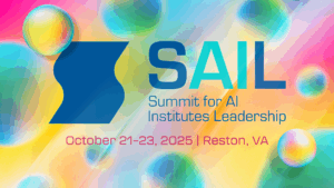 Summit for AI Institutes Leadership (SAIL) 2025 banner