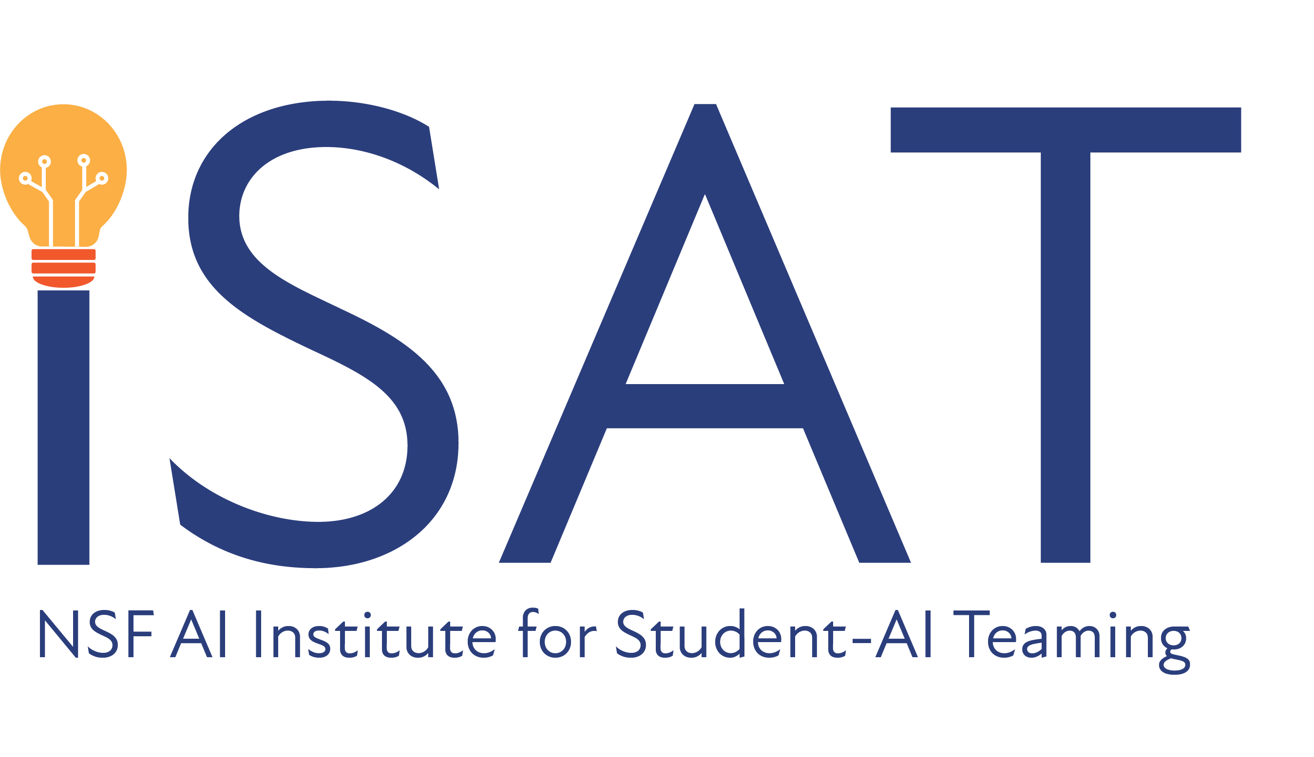 NSF AI Institute for Student-AI Teaming iSAT Logo