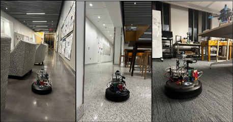 Unmanned ground vehicle (UAV) experiments